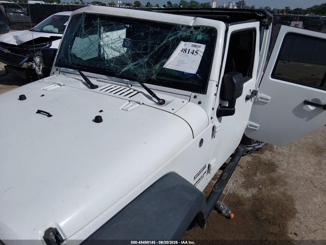 Aukcja sprzedaży 2016 Jeep Wrangler Unlimited Sport, vin: 1C4BJWDGXGL187319, numer aukcji: 45498145