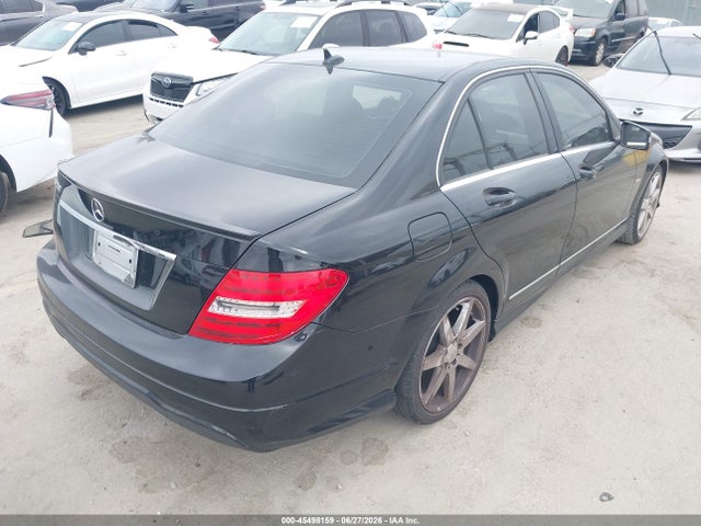 2012 Mercedes-benz C 250 Luxury/sport მანქანა იყიდება აუქციონზე, vin: WDDGF4HB3CR205411, აუქციონის ნომერი: 45498159