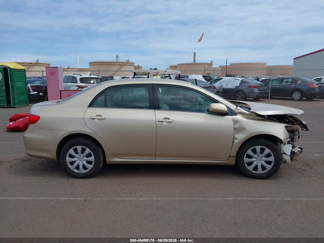 45498176 :رقم المزاد ، 2T1BU4EE5DC991264 vin ، 2013 Toyota Corolla مزاد بيع