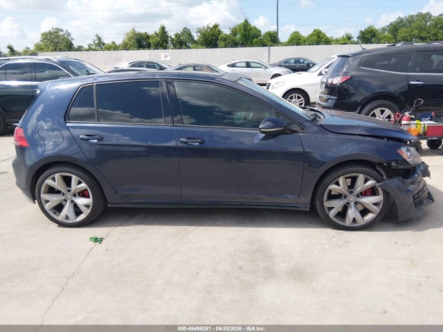 45498261 :رقم المزاد ، 3VW547AU6HM072752 vin ، 2017 Volkswagen Golf Gti Autobahn 4-door/s 4-door/se 4-door/sport 4-door مزاد بيع