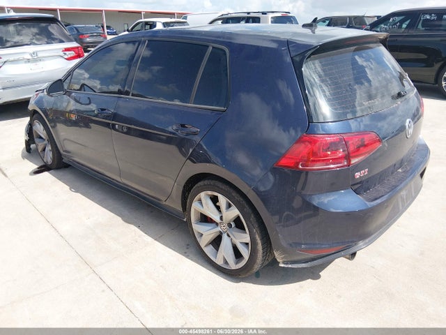 Продаж на аукціоні авто 2017 Volkswagen Golf Gti Autobahn 4-door/s 4-door/se 4-door/sport 4-door, vin: 3VW547AU6HM072752, номер лоту: 45498261