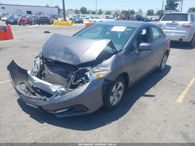 Honda Civic Lx 2014 2HGFB2F5XEH506748 Image 2