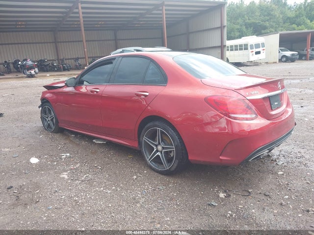 45498375 :رقم المزاد ، 55SWF4KBXGU101572 vin ، 2016 Mercedes-benz C 300 Sport 4matic مزاد بيع