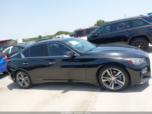 45498423 :رقم المزاد ، JN1EV7CP1MM707358 vin ، 2021 Infiniti Q50 Signature Edition مزاد بيع