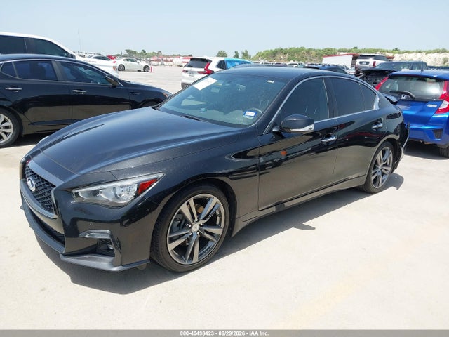 45498423 :رقم المزاد ، JN1EV7CP1MM707358 vin ، 2021 Infiniti Q50 Signature Edition مزاد بيع