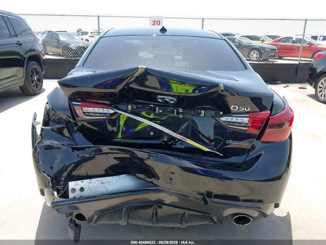 45498423 :رقم المزاد ، JN1EV7CP1MM707358 vin ، 2021 Infiniti Q50 Signature Edition مزاد بيع