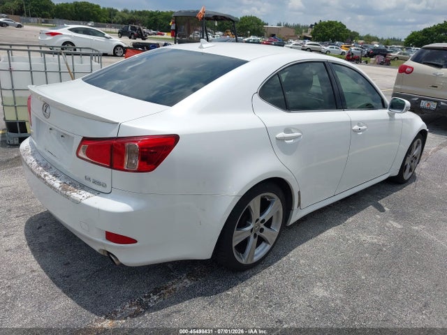 2013 Lexus Is 250 მანქანა იყიდება აუქციონზე, vin: JTHBF5C21D5192814, აუქციონის ნომერი: 45498431