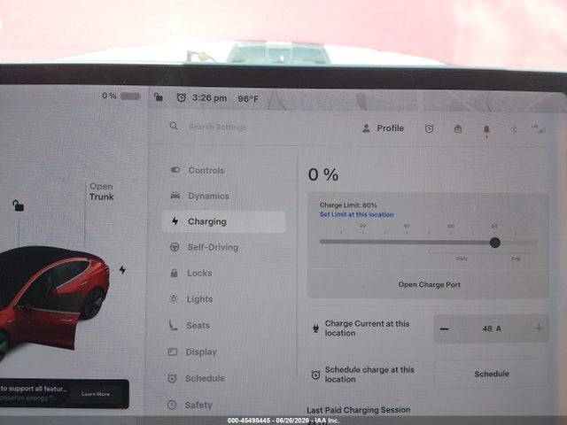 45498445 :رقم المزاد ، 5YJ3E1EB2JF130167 vin ، 2018 Tesla Model 3 Long Range/performance مزاد بيع