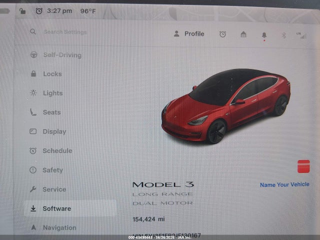 45498445 :رقم المزاد ، 5YJ3E1EB2JF130167 vin ، 2018 Tesla Model 3 Long Range/performance مزاد بيع
