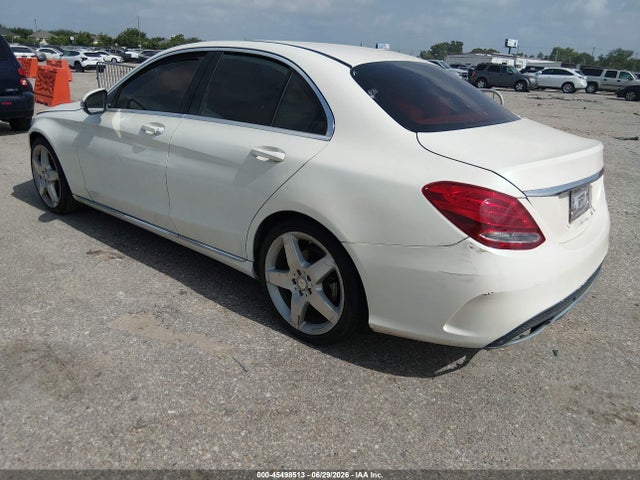 45498513 :رقم المزاد ، 55SWF4JB7GU097286 vin ، 2016 Mercedes-benz C 300 مزاد بيع