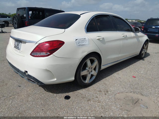 45498513 :رقم المزاد ، 55SWF4JB7GU097286 vin ، 2016 Mercedes-benz C 300 مزاد بيع