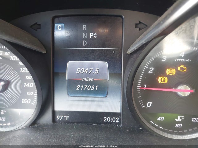 45498513 :رقم المزاد ، 55SWF4JB7GU097286 vin ، 2016 Mercedes-benz C 300 مزاد بيع