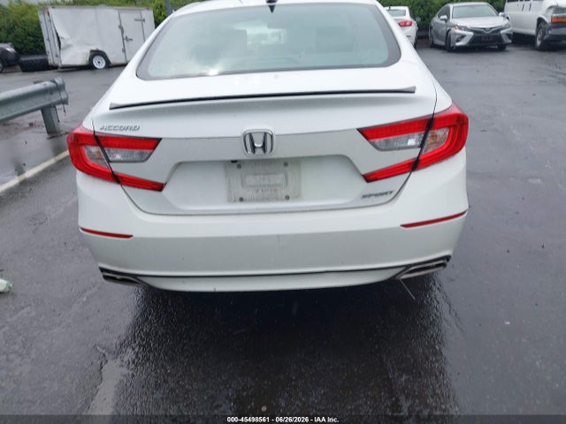 45498561 :رقم المزاد ، 1HGCV1F36NA106574 vin ، 2022 Honda Accord Sport مزاد بيع