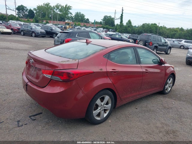 45498583 :رقم المزاد ، 5NPDH4AEXDH356993 vin ، 2013 Hyundai Elantra Gls مزاد بيع