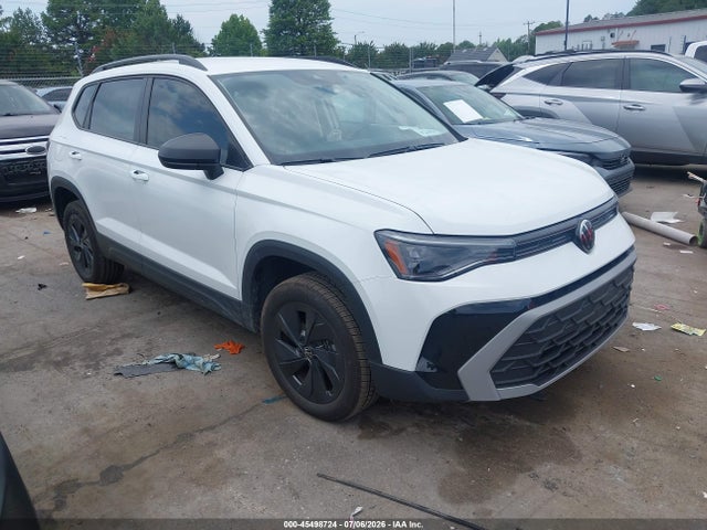 45498724 :رقم المزاد ، 3VV5C7B2XSM024554 vin ، 2025 Volkswagen Taos 1.5t S مزاد بيع