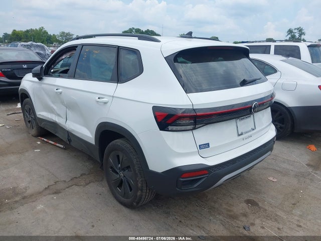 45498724 :رقم المزاد ، 3VV5C7B2XSM024554 vin ، 2025 Volkswagen Taos 1.5t S مزاد بيع