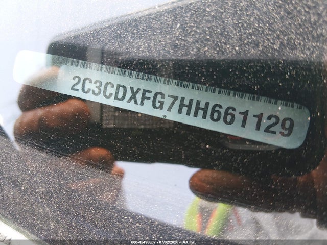 45498807 :رقم المزاد ، 2C3CDXFG7HH661129 vin ، 2017 Dodge Charger Se Awd مزاد بيع