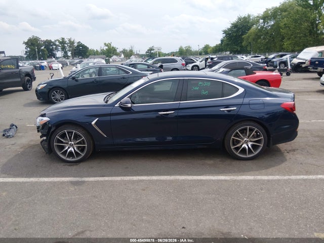 2019 Genesis G70 2.0t Advanced მანქანა იყიდება აუქციონზე, vin: KMTG44LA9KU013003, აუქციონის ნომერი: 45498878