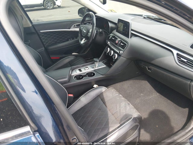 2019 Genesis G70 2.0t Advanced მანქანა იყიდება აუქციონზე, vin: KMTG44LA9KU013003, აუქციონის ნომერი: 45498878