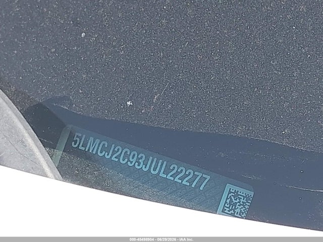 45498904 :رقم المزاد ، 5LMCJ2C93JUL22277 vin ، 2018 Lincoln Mkc Select مزاد بيع