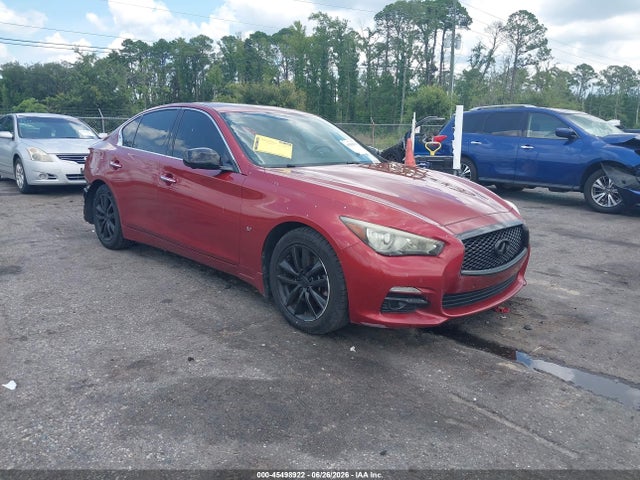 Продажа на аукционе авто 2014 Infiniti Q50 Premium, vin: JN1BV7AR2EM695410, номер лота: 45498922
