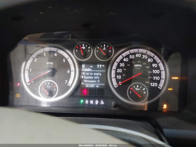 2009 Dodge Ram 1500 Slt/sport მანქანა იყიდება აუქციონზე, vin: 1D3HV18T79S820920, აუქციონის ნომერი: 45498923