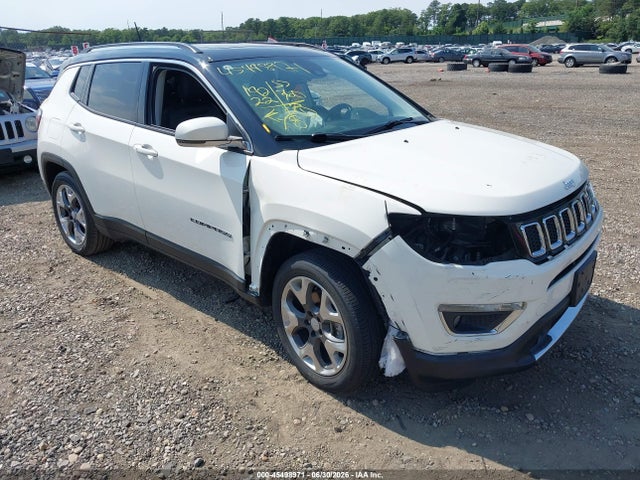 Aukcja sprzedaży 2021 Jeep Compass Limited 4x4, vin: 3C4NJDCB8MT562678, numer aukcji: 45498971
