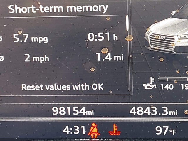 2019 Audi Q5 45 Premium მანქანა იყიდება აუქციონზე, vin: WA1BNAFY8K2054208, აუქციონის ნომერი: 45498986