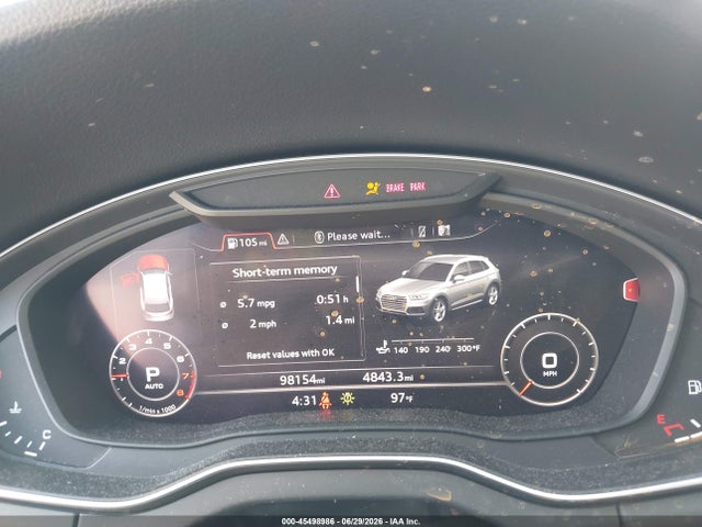 2019 Audi Q5 45 Premium მანქანა იყიდება აუქციონზე, vin: WA1BNAFY8K2054208, აუქციონის ნომერი: 45498986