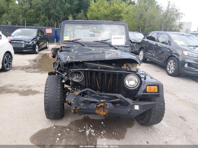 45498994 :رقم المزاد ، 1J4FY19S9XP465191 vin ، 1999 Jeep Wrangler Sport مزاد بيع