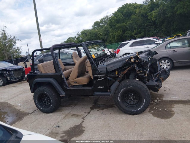 45498994 :رقم المزاد ، 1J4FY19S9XP465191 vin ، 1999 Jeep Wrangler Sport مزاد بيع