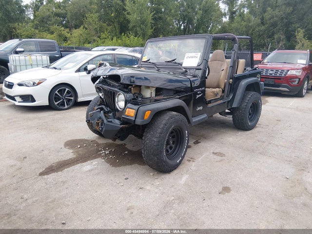 45498994 :رقم المزاد ، 1J4FY19S9XP465191 vin ، 1999 Jeep Wrangler Sport مزاد بيع