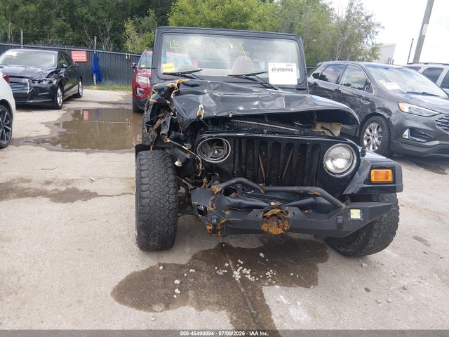 45498994 :رقم المزاد ، 1J4FY19S9XP465191 vin ، 1999 Jeep Wrangler Sport مزاد بيع