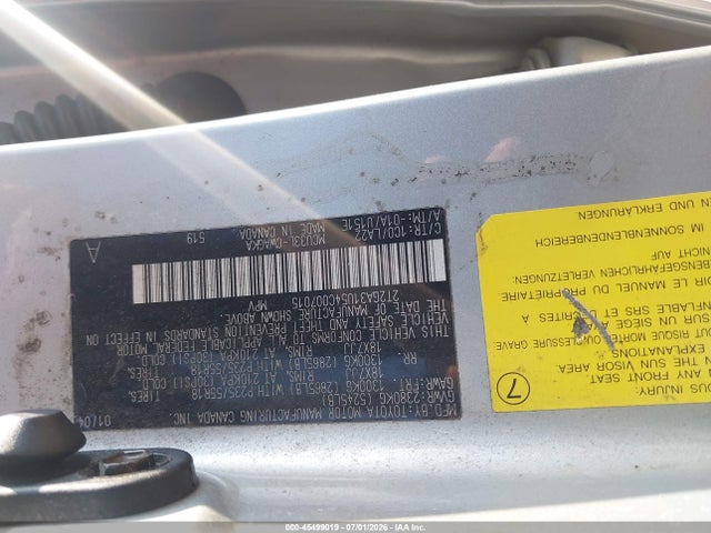 45499019 :رقم المزاد ، 2T2GA31U54C007015 vin ، 2004 Lexus Rx 330 مزاد بيع