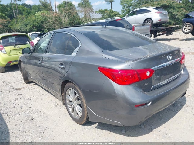 45499045 :رقم المزاد ، JN1EV7AR9GM345305 vin ، 2016 Infiniti Q50 3.0t Premium مزاد بيع