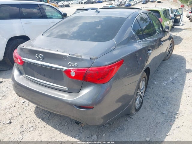 45499045 :رقم المزاد ، JN1EV7AR9GM345305 vin ، 2016 Infiniti Q50 3.0t Premium مزاد بيع