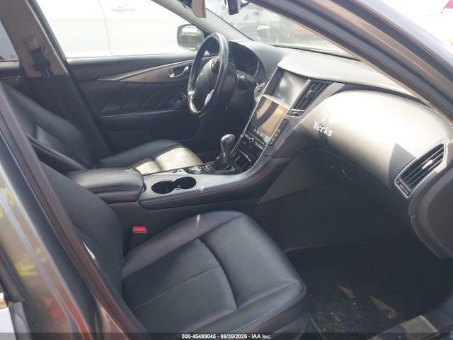 45499045 :رقم المزاد ، JN1EV7AR9GM345305 vin ، 2016 Infiniti Q50 3.0t Premium مزاد بيع