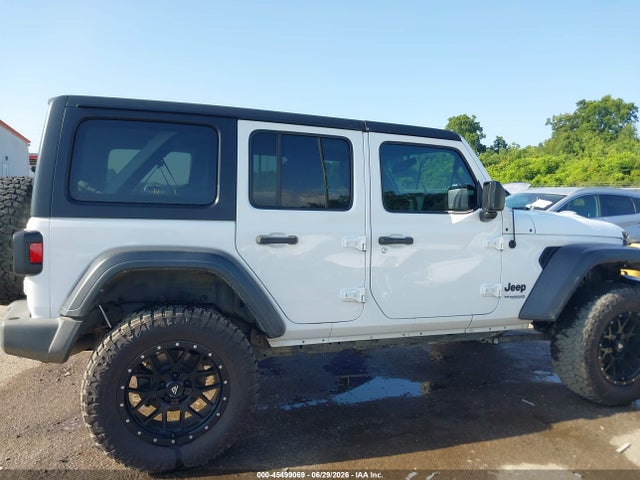 Продажа на аукционе авто 2021 Jeep Wrangler Unlimited Willys Sport 4x4, vin: 1C4HJXDNXMW712050, номер лота: 45499069
