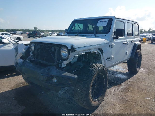 Продажа на аукционе авто 2021 Jeep Wrangler Unlimited Willys Sport 4x4, vin: 1C4HJXDNXMW712050, номер лота: 45499069