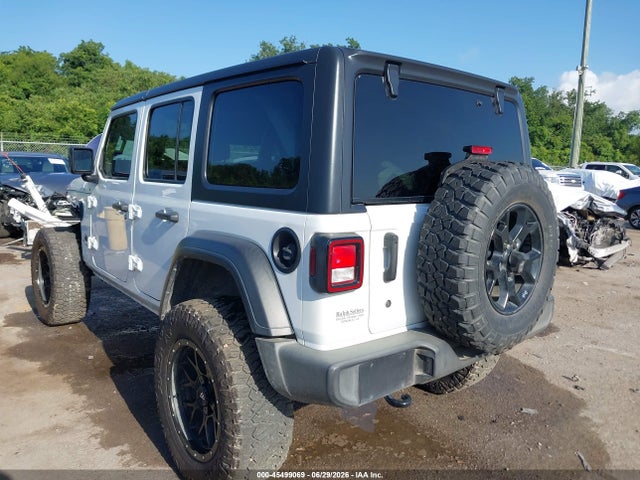 Продажа на аукционе авто 2021 Jeep Wrangler Unlimited Willys Sport 4x4, vin: 1C4HJXDNXMW712050, номер лота: 45499069