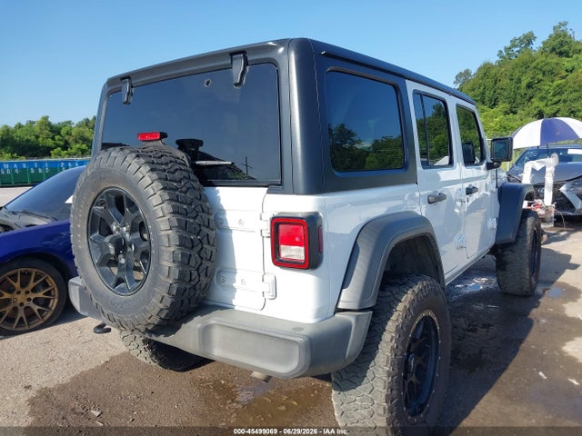 Продажа на аукционе авто 2021 Jeep Wrangler Unlimited Willys Sport 4x4, vin: 1C4HJXDNXMW712050, номер лота: 45499069