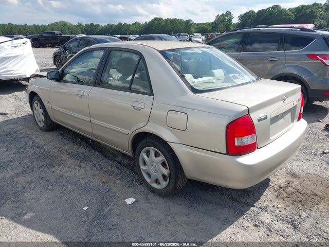 2001 Mazda Protege Es/lx მანქანა იყიდება აუქციონზე, vin: JM1BJ225010413838, აუქციონის ნომერი: 45499101
