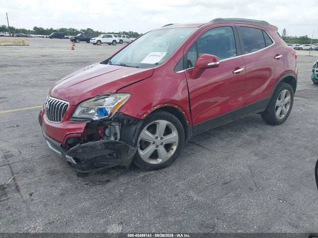 45499143 :رقم المزاد ، KL4CJASB5FB163183 vin ، 2015 Buick Encore مزاد بيع