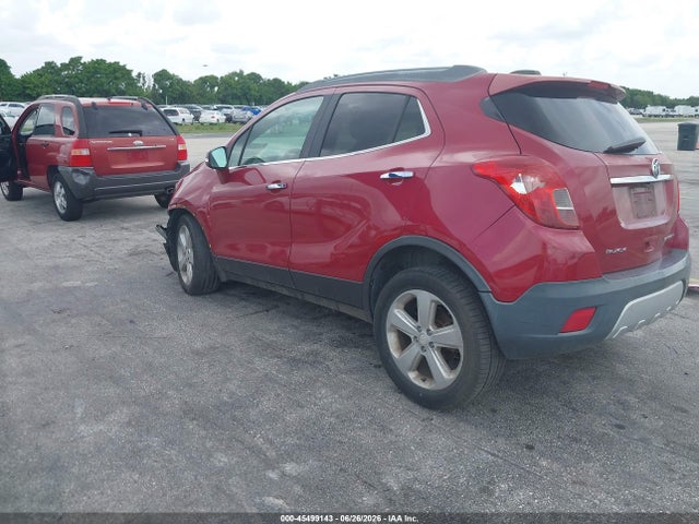 45499143 :رقم المزاد ، KL4CJASB5FB163183 vin ، 2015 Buick Encore مزاد بيع