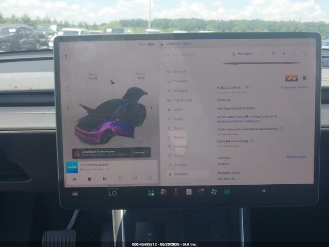Продажа на аукционе авто 2026 Tesla Model Y Premium Rear-wheel Drive/rear-wheel Drive, vin: 7SAYGDED9TF433133, номер лота: 45499212