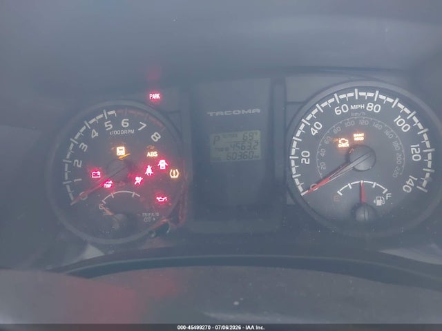 2017 Toyota Tacoma Sr მანქანა იყიდება აუქციონზე, vin: 5TFSX5EN6HX050197, აუქციონის ნომერი: 45499270