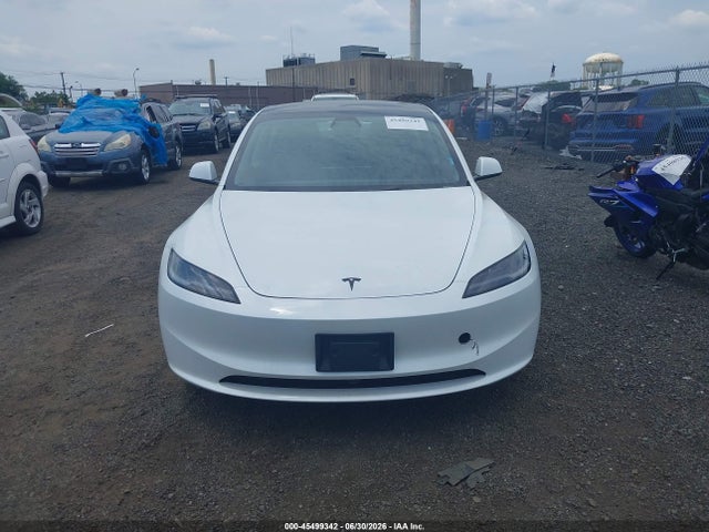 45499342 :رقم المزاد ، 5YJ3E1EA8SF139285 vin ، 2025 Tesla Model 3 Long Range Rear-wheel Drive/standard Rear-wheel Drive مزاد بيع