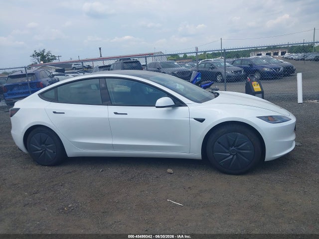 45499342 :رقم المزاد ، 5YJ3E1EA8SF139285 vin ، 2025 Tesla Model 3 Long Range Rear-wheel Drive/standard Rear-wheel Drive مزاد بيع