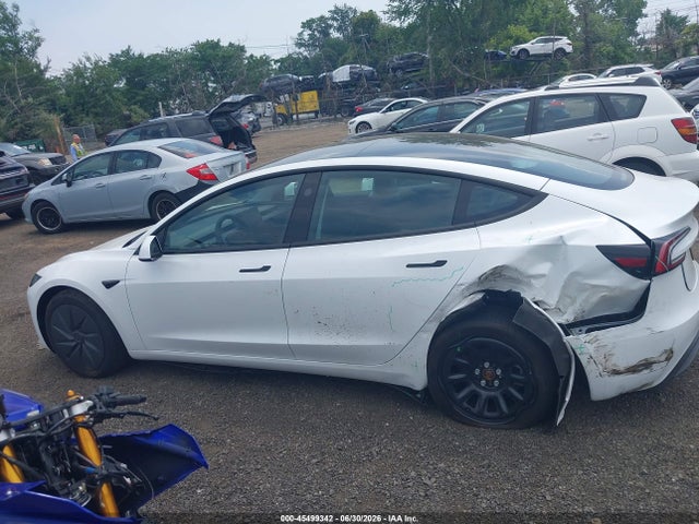 45499342 :رقم المزاد ، 5YJ3E1EA8SF139285 vin ، 2025 Tesla Model 3 Long Range Rear-wheel Drive/standard Rear-wheel Drive مزاد بيع