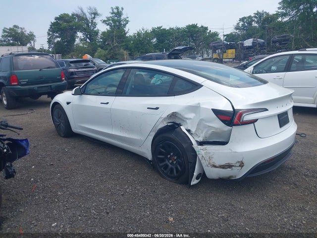 45499342 :رقم المزاد ، 5YJ3E1EA8SF139285 vin ، 2025 Tesla Model 3 Long Range Rear-wheel Drive/standard Rear-wheel Drive مزاد بيع